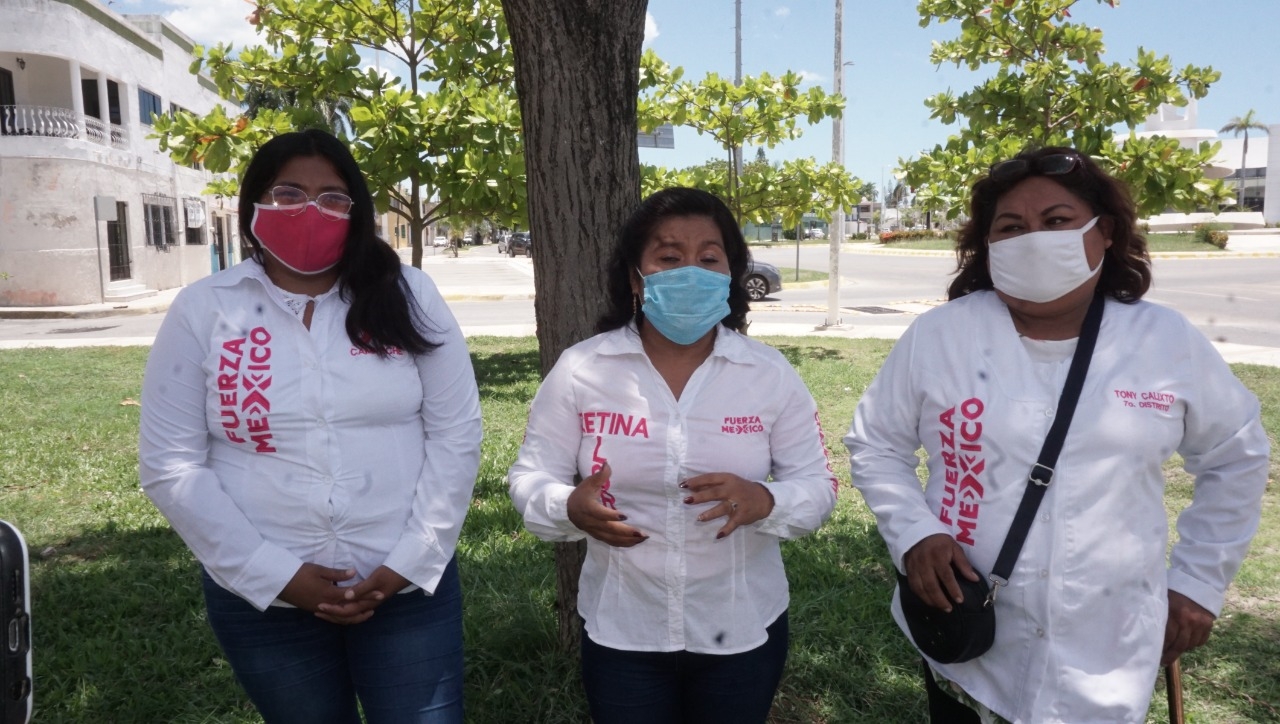 Las candidatas de fuerza por México declinan a favor de Movimiento Ciudadano Las candidatas de fuerza por México declinan a favor de Movimiento Ciudadano