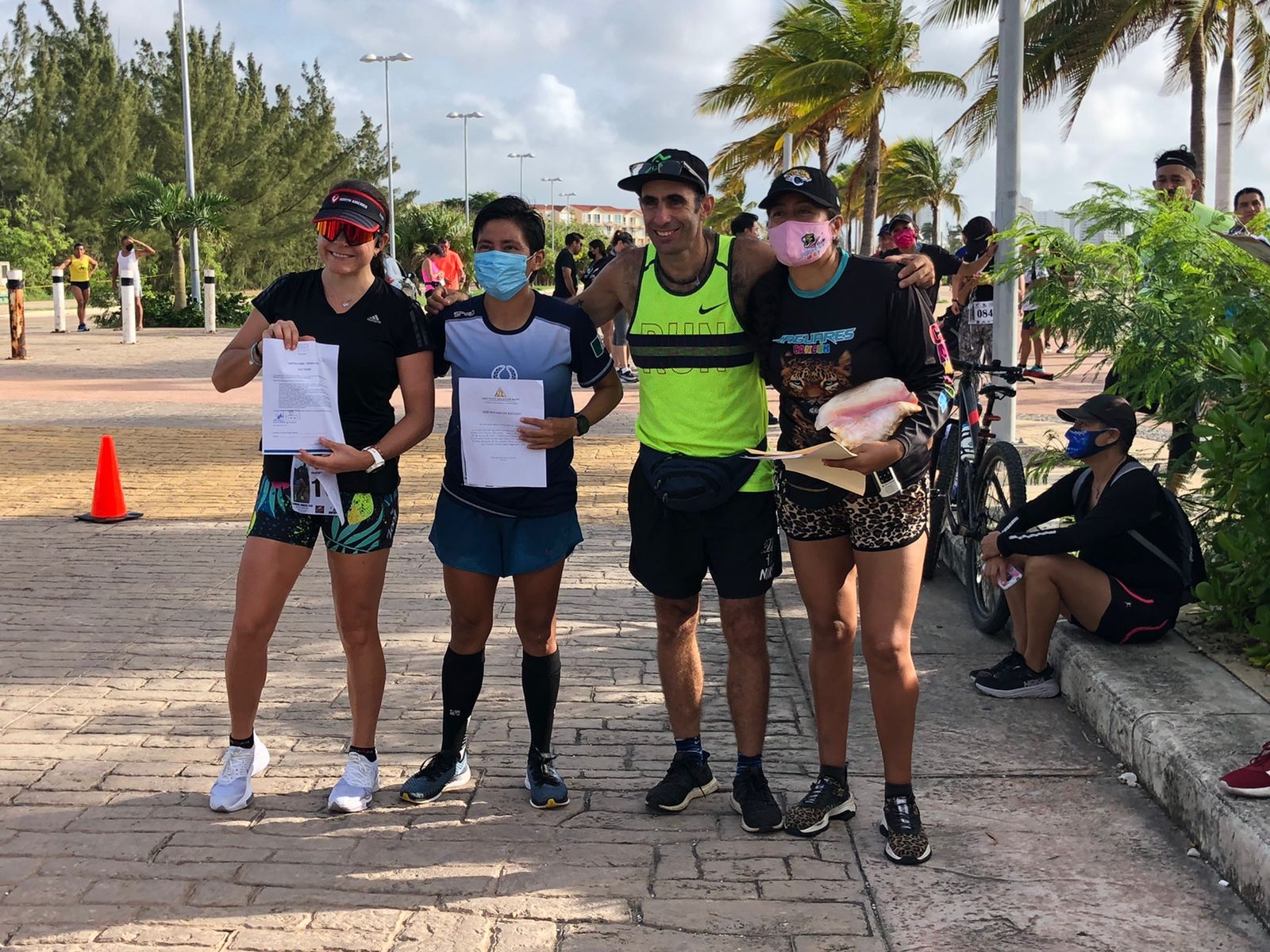 Los atletas Jesús Gómez y Aline González se coronaron campeones Los atletas Jesús Gómez y Aline González se coronaron campeones