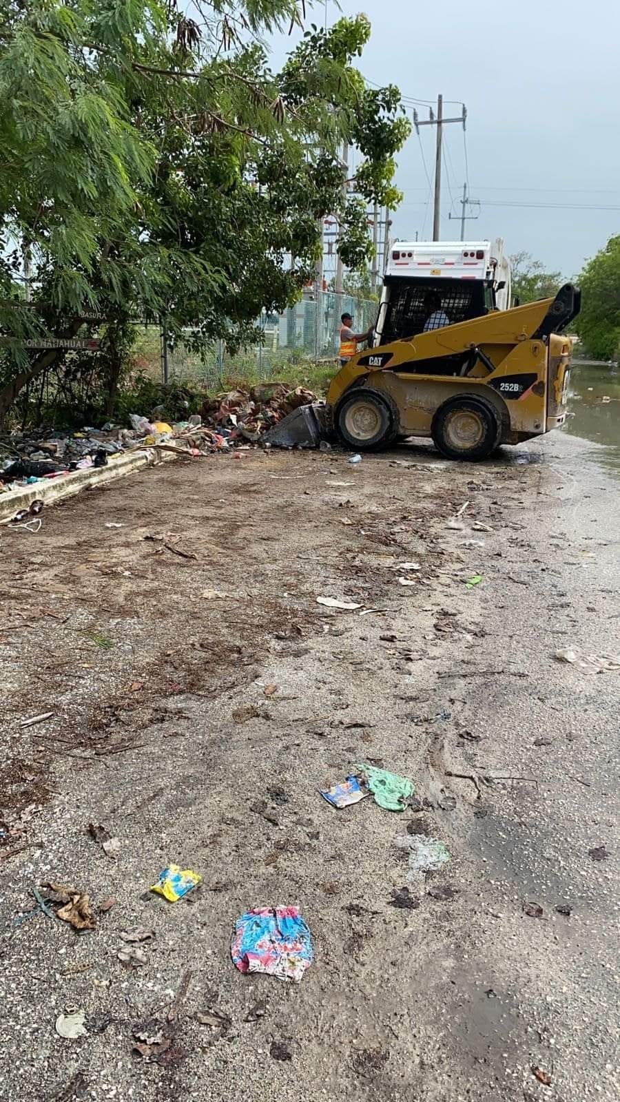 El tiradero se había generado a partir de la falta de recoja de los desechos