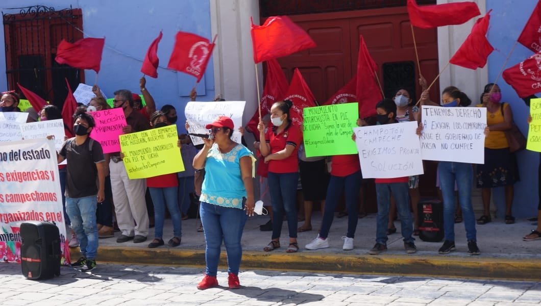 Los integrantes del Movimiento están dispuestos a instalar un plantón Los integrantes del Movimiento están dispuestos a instalar un plantón