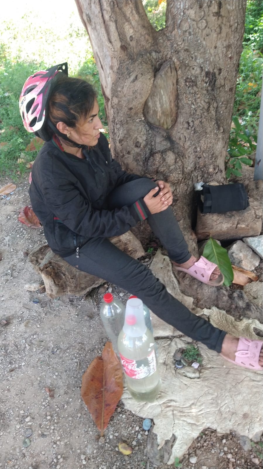 Ella es la hija de la mujer; algunas personas ya contactaron a conocidos en Felipe Carrillo Puerto para auxiliarla