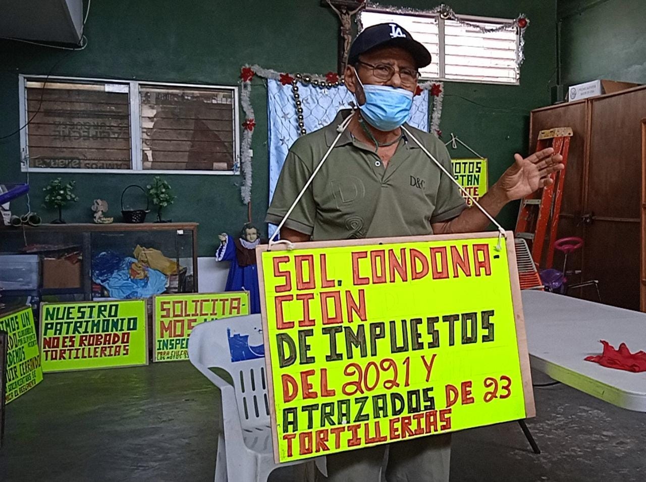 El representante de molineros pidió la condonación de impuestos, pues de 50 tortilleros solo 27 lograron pagar sus atribuciones en 2020 El representante de molineros pidió la condonación de impuestos, pues de 50 tortilleros solo 27 lograron pagar sus atribuciones en 2020