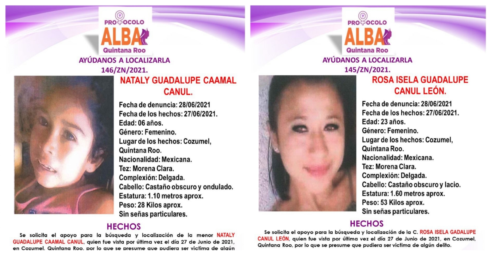 La FGE pide a la ciudadanía comunicarse al número 8817150 ext. 2130 en caso de contar con alguna pista de su paradero