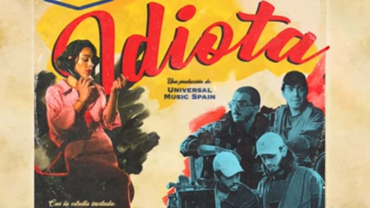 Portada 'Idiota' colaboración Morat y Danna Paola.