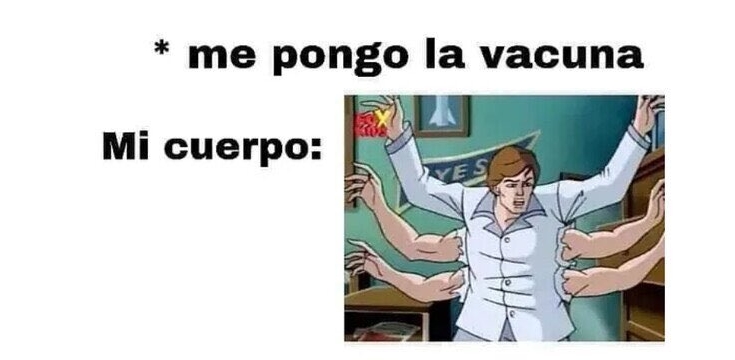 Los efectos secundarios de la vacuna anticovid en los millenials es la creación de memes Los efectos secundarios de la vacuna anticovid en los millenials es la creación de memes