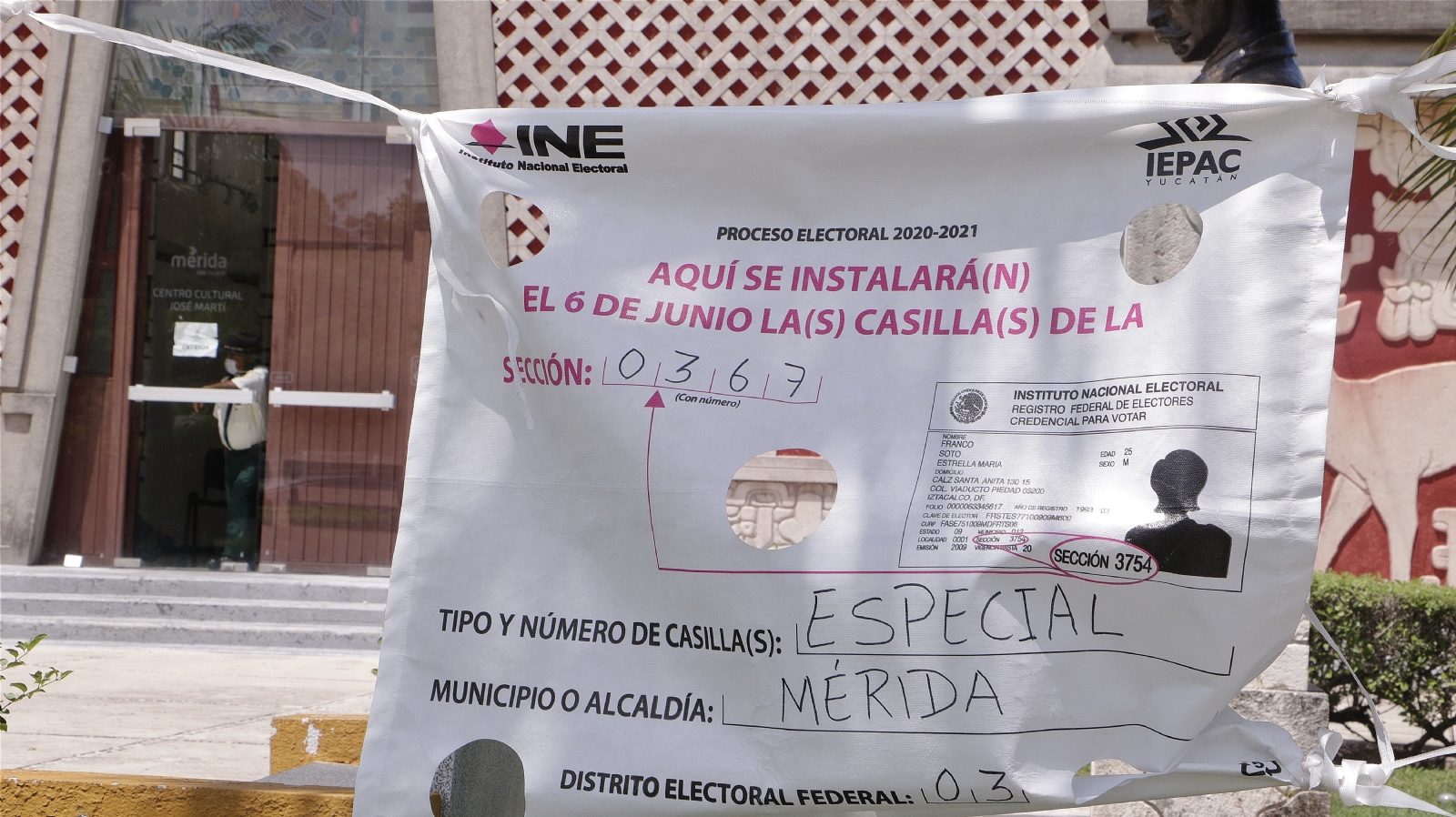 De las 15 casillas especiales, 8 estarán en Mérida