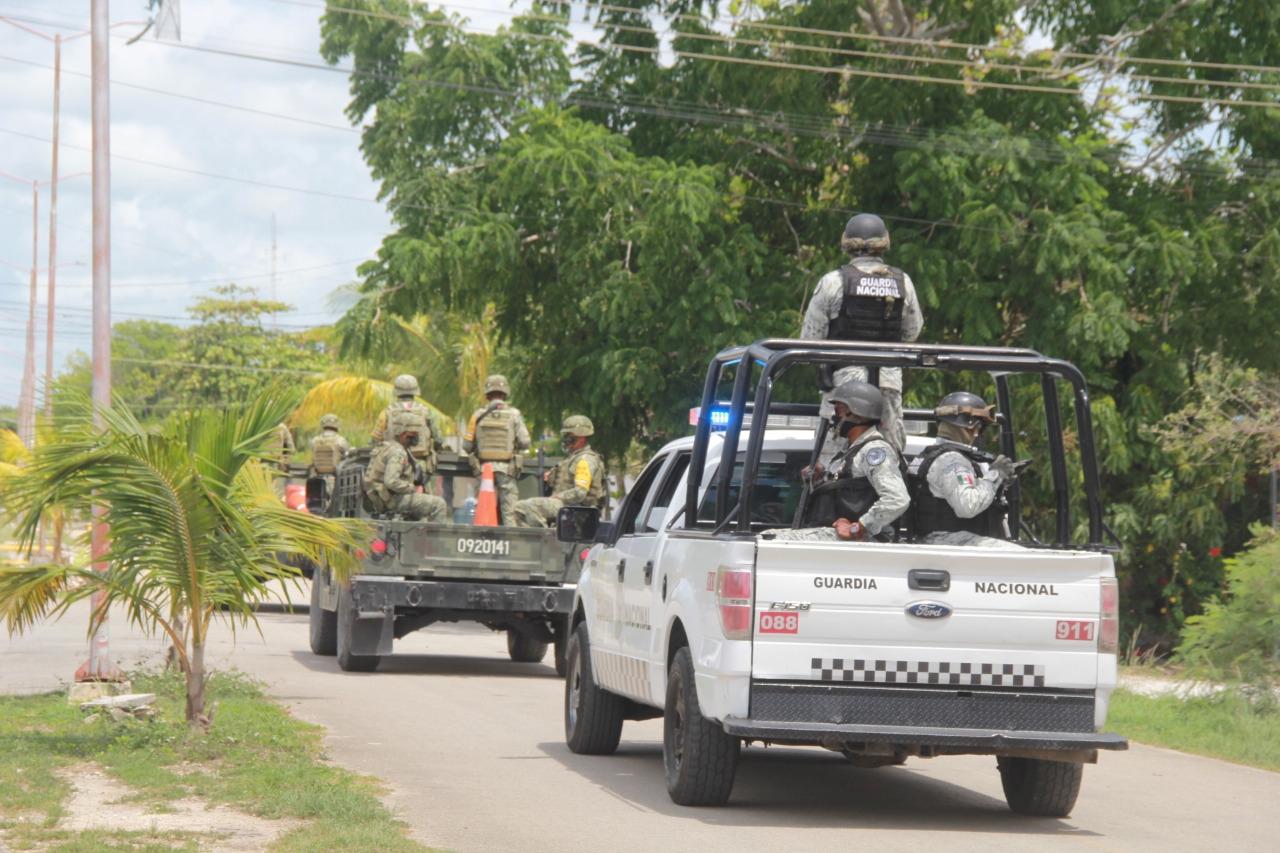 Operativo de seguridad en Felipe Carrillo Puerto Operativo de seguridad en Felipe Carrillo Puerto