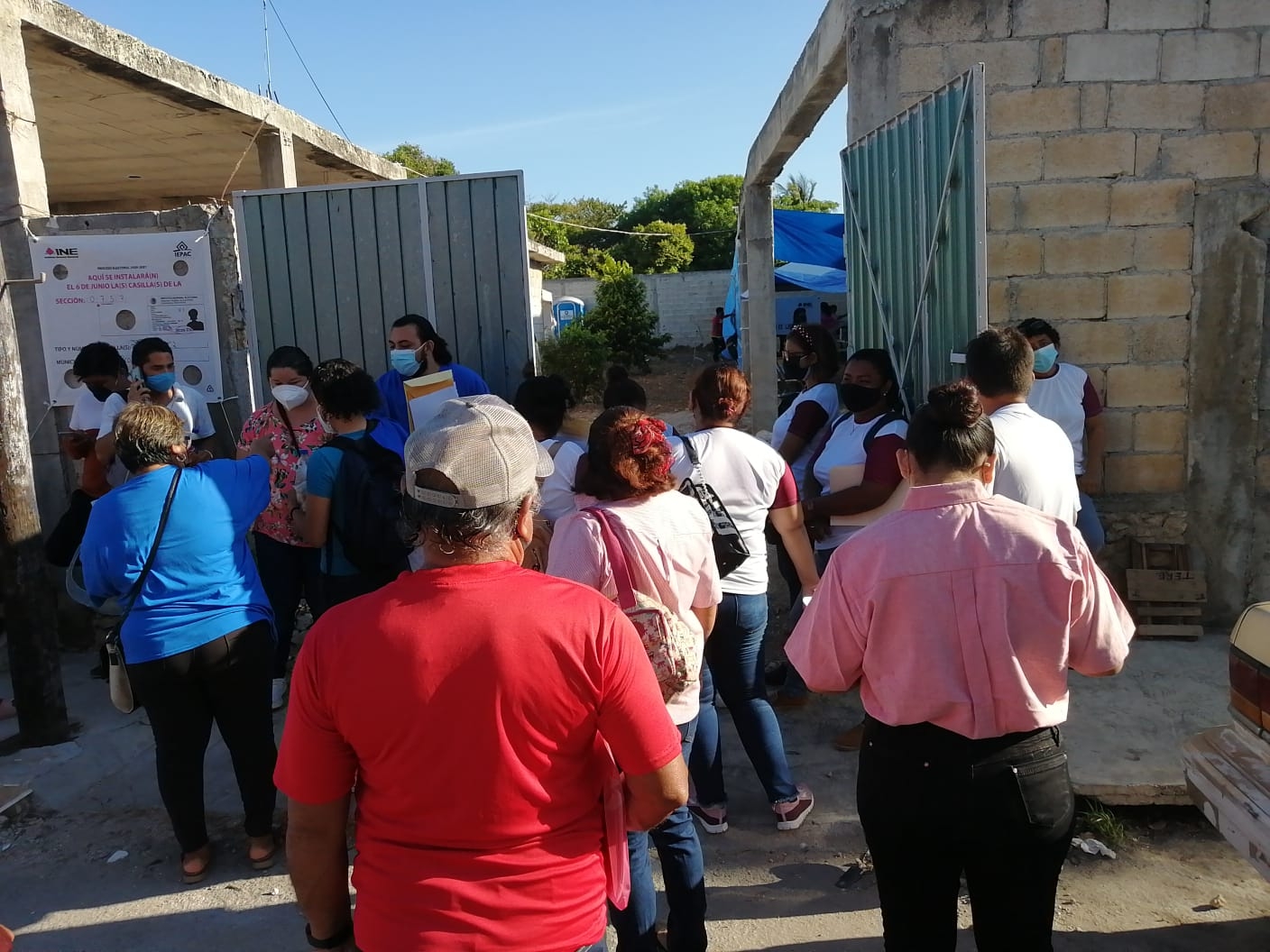 Las casillas registraron un atraso en la apertura; sin embargo, cerraron en punto de las 18:00 horas