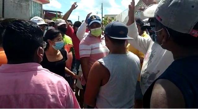 Los habitantes se encontraban muy enojados