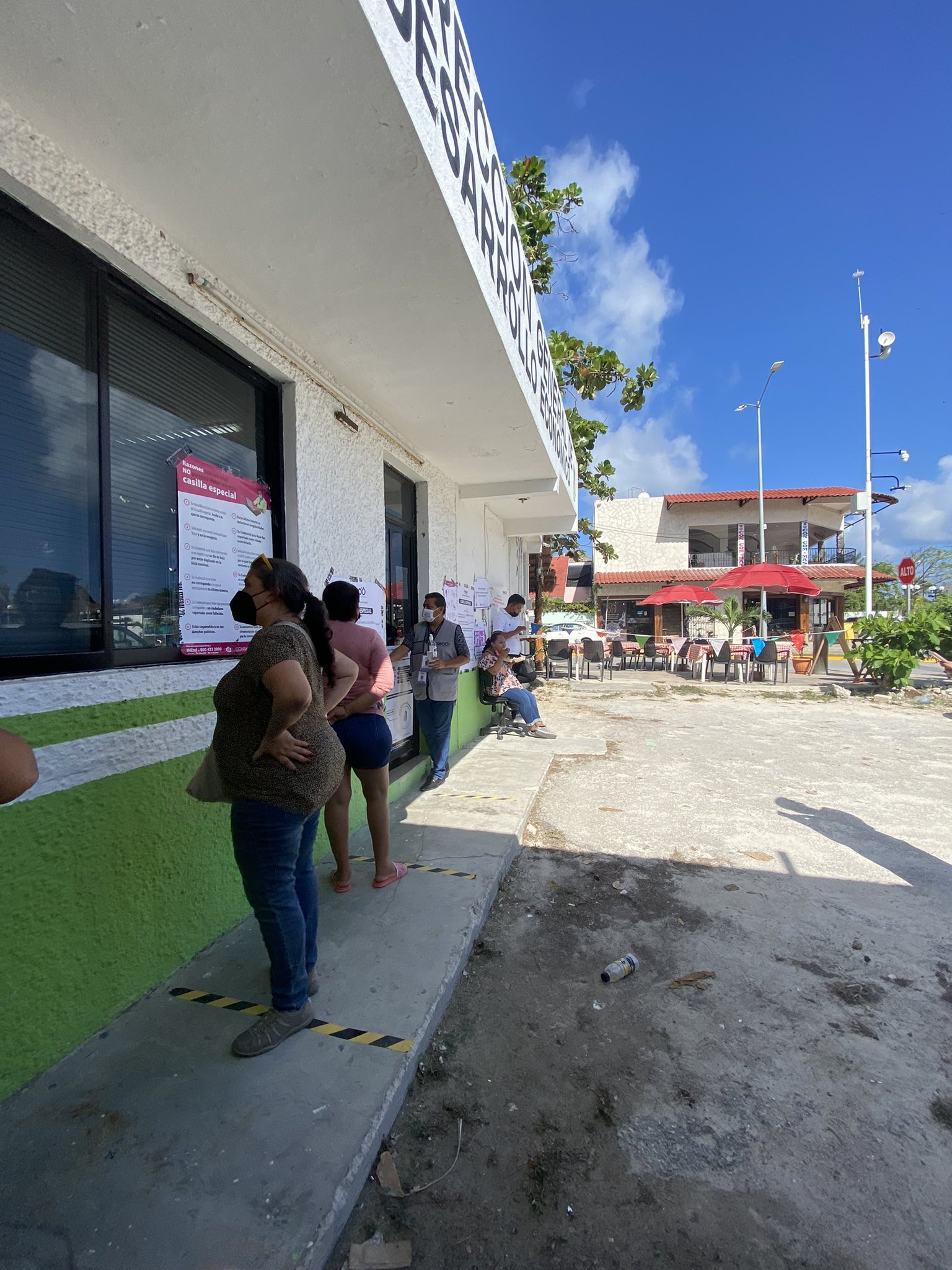 Esta es la ubicación de la casilla especial donde no permitieron votar a ciudadanos de la CDMX
