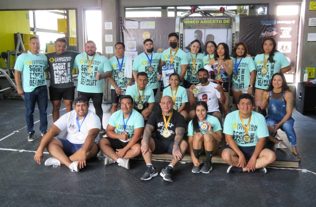 El evento fue apoyado por la Asociación de Powerlifting de la Ciudad de México
