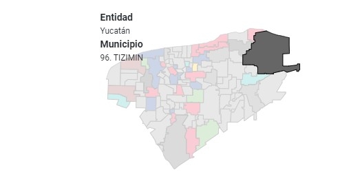 En Tizimín el PRI se en segundo lugar