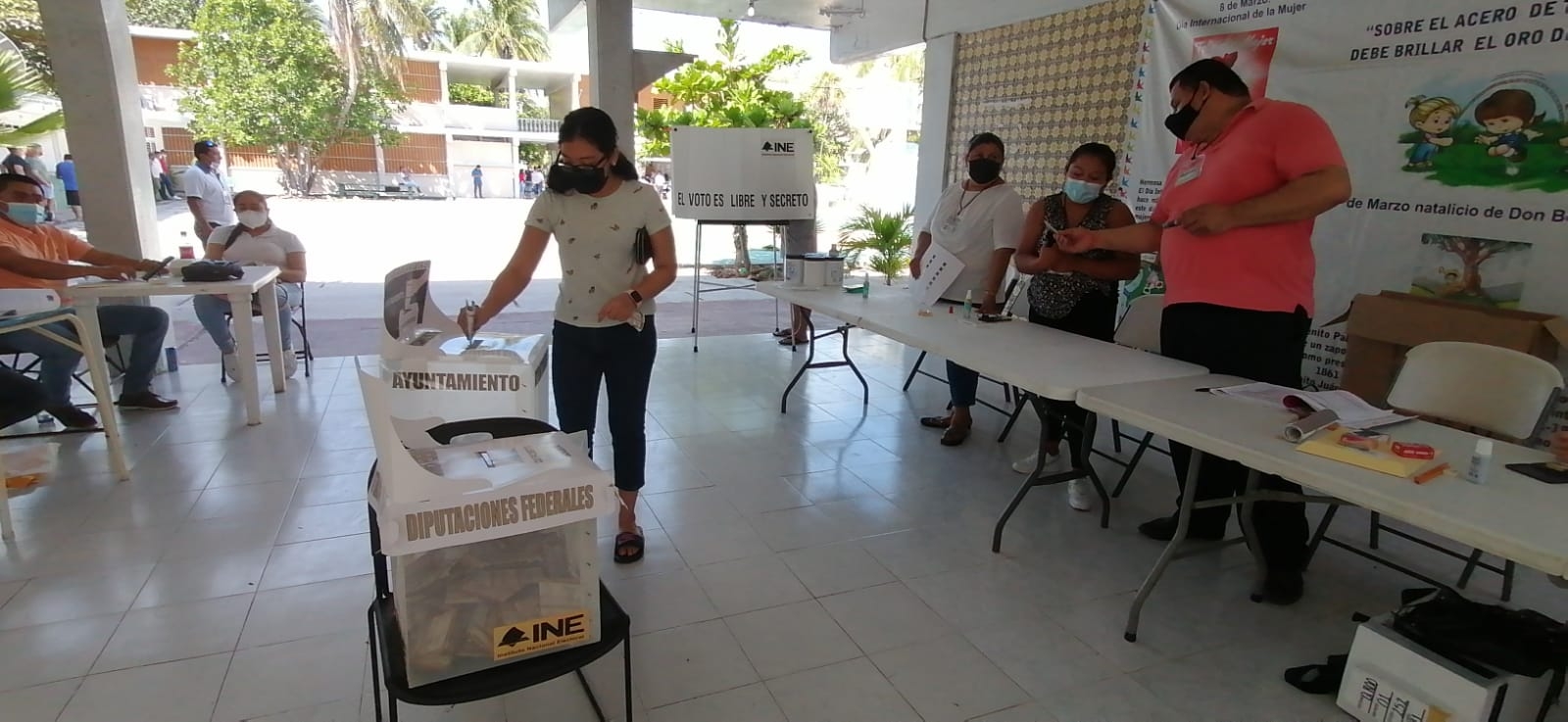 Los resultados virtuales aparecen en el portal del PREP; el Ieqroo aún no ha anunciado a los vecedores
