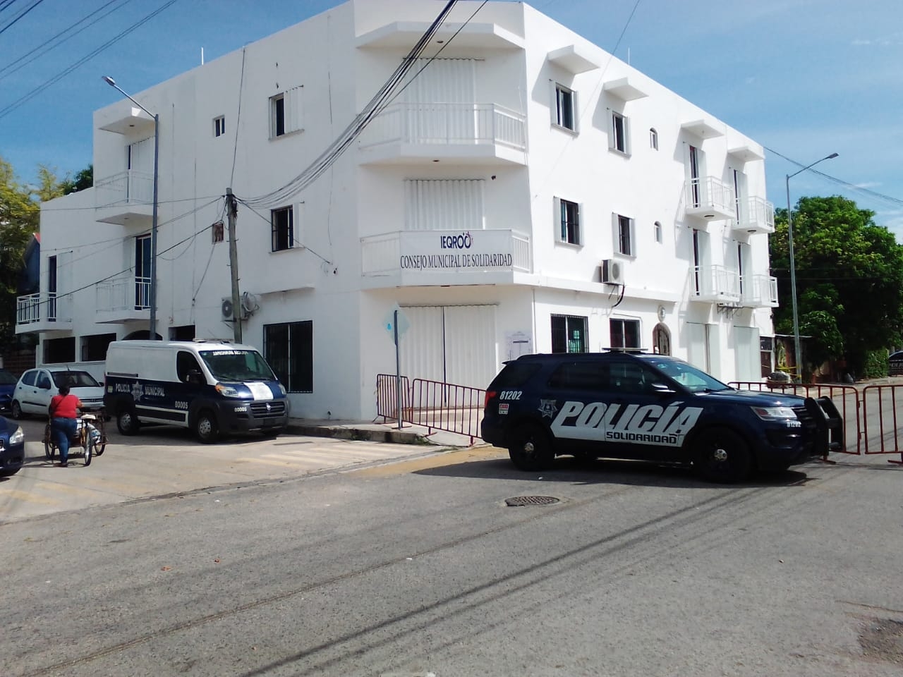 Oficinas del Consejo Municipal del Ieqroo en Solidaridad.
