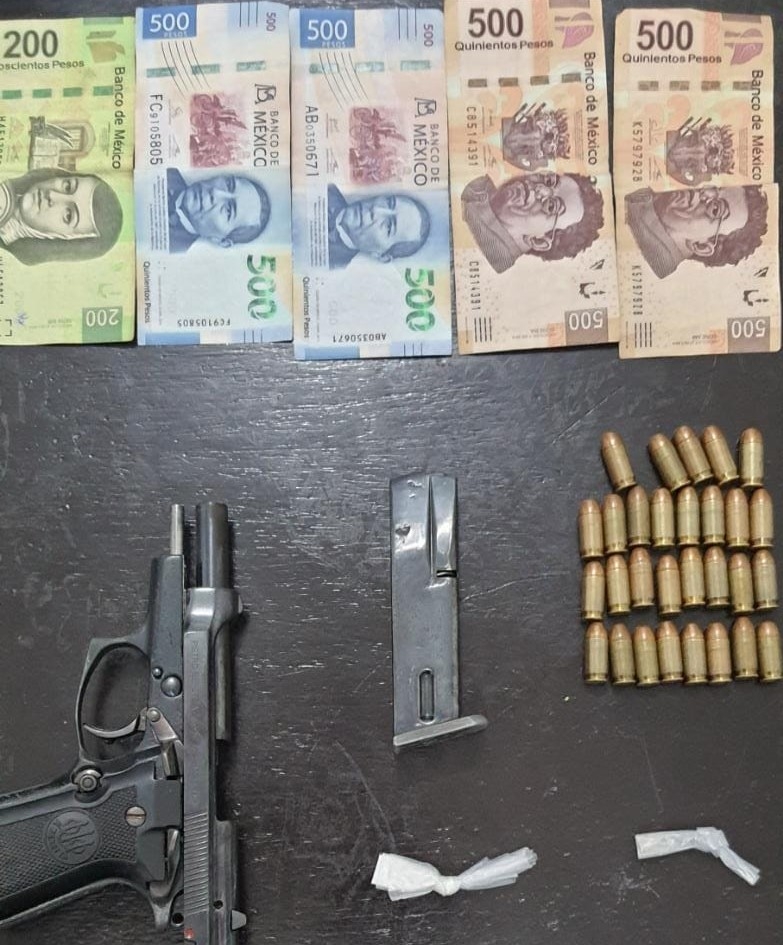 La arma se encontraba abastecida