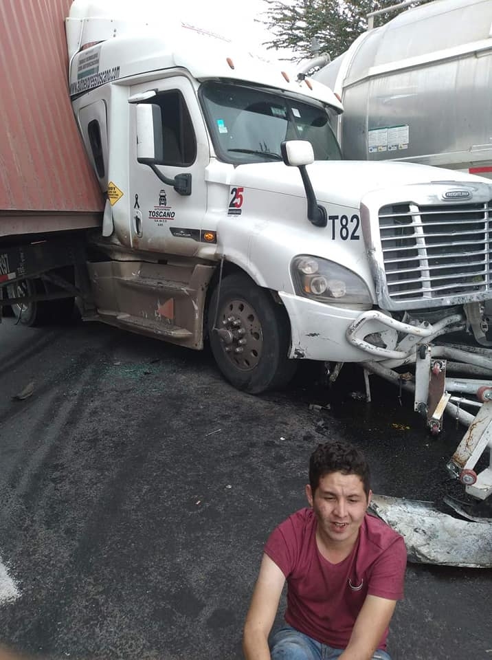 El trailero fue detenido mientras se lleva a cabo la investigación