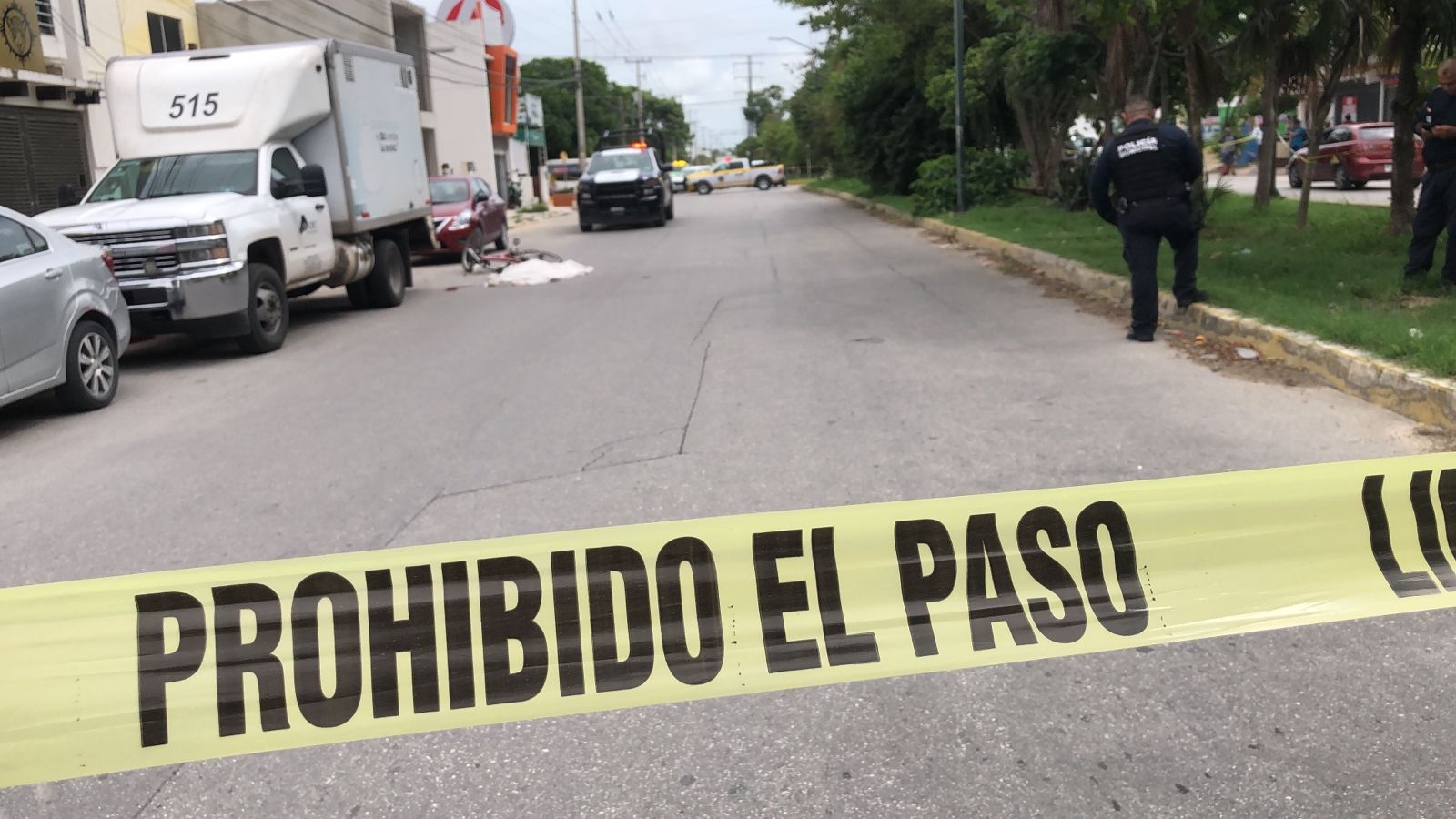Atropellan a hombre en Avenida 135 de la ciudad de Cancún Atropellan a hombre en Avenida 135 de la ciudad de Cancún
