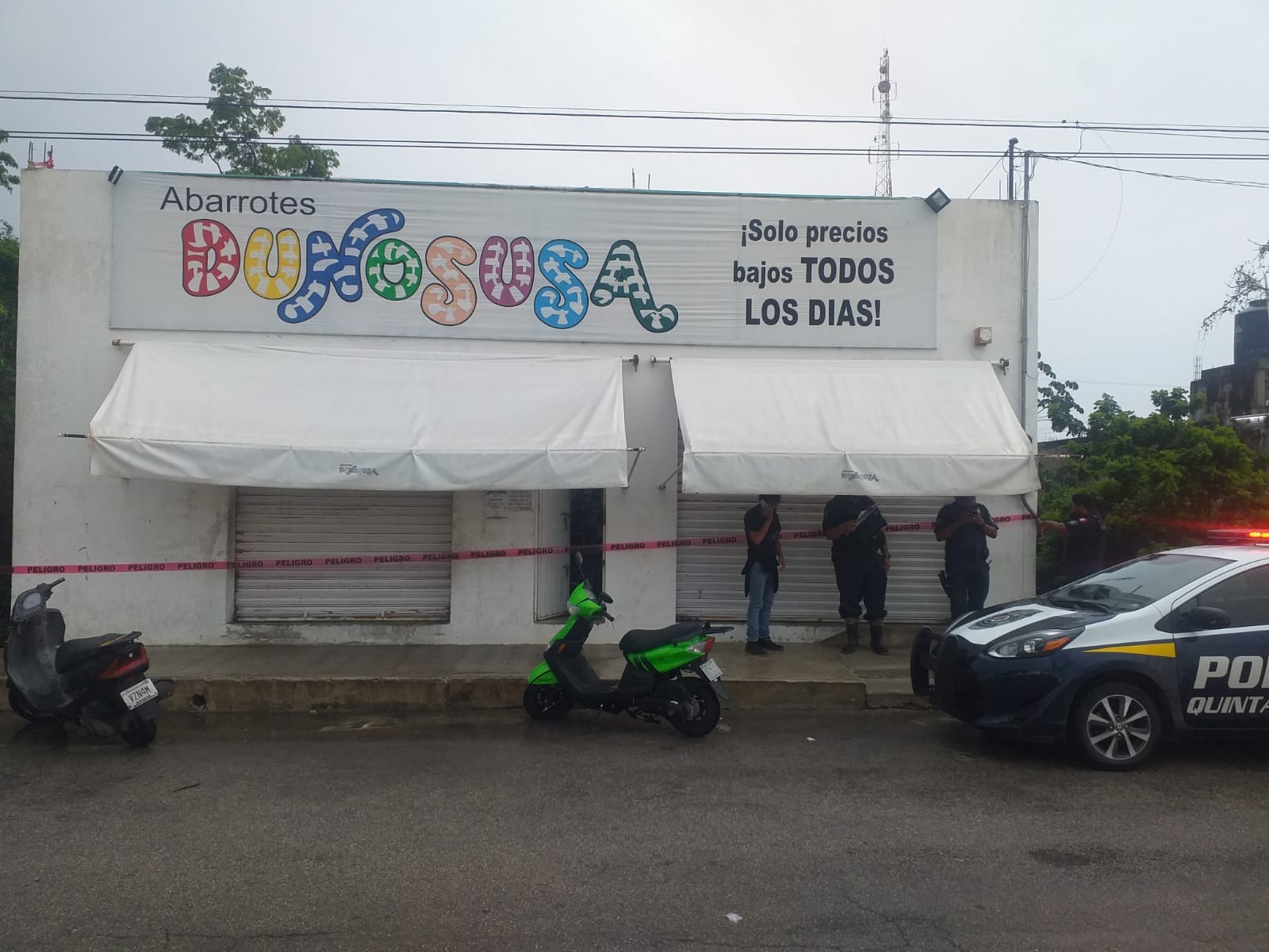Los ladrones se llevaron todo el dinero de la caja fuerte el cual fueron 80 mil pesos