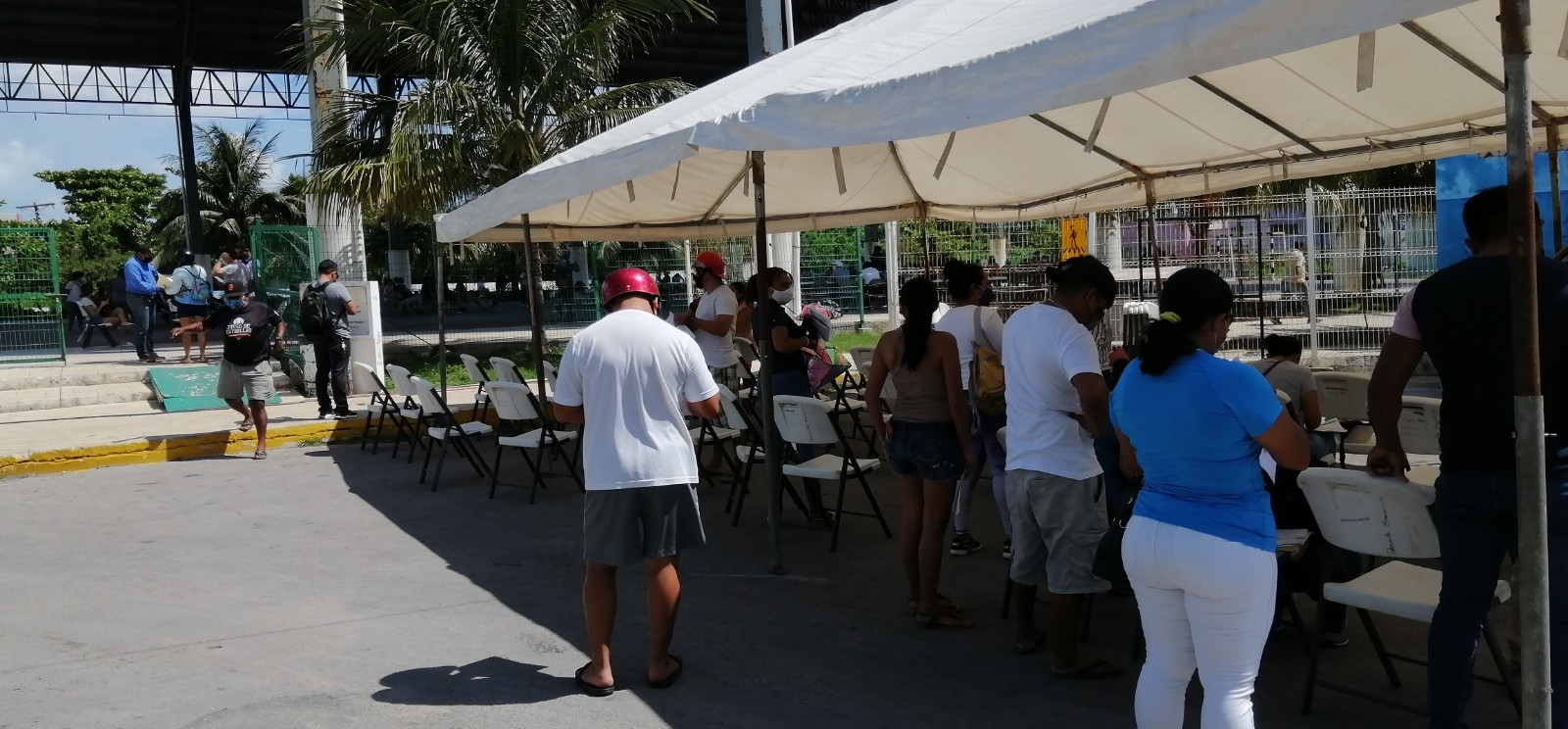 La mujer fue llevada al Hospital Integral de Isla Mujeres
