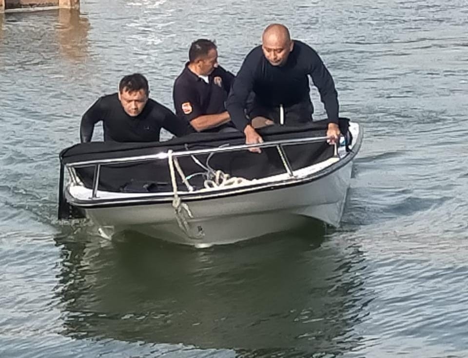 El cadáver se halló un kilómetro lejos del punto donde el occiso había perdido el artículo de pesca