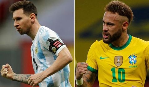 Argentina y Brasil se enfrentan esta noche por el titulo de la Copa América 2021 Argentina y Brasil se enfrentan esta noche por el titulo de la Copa América 2021