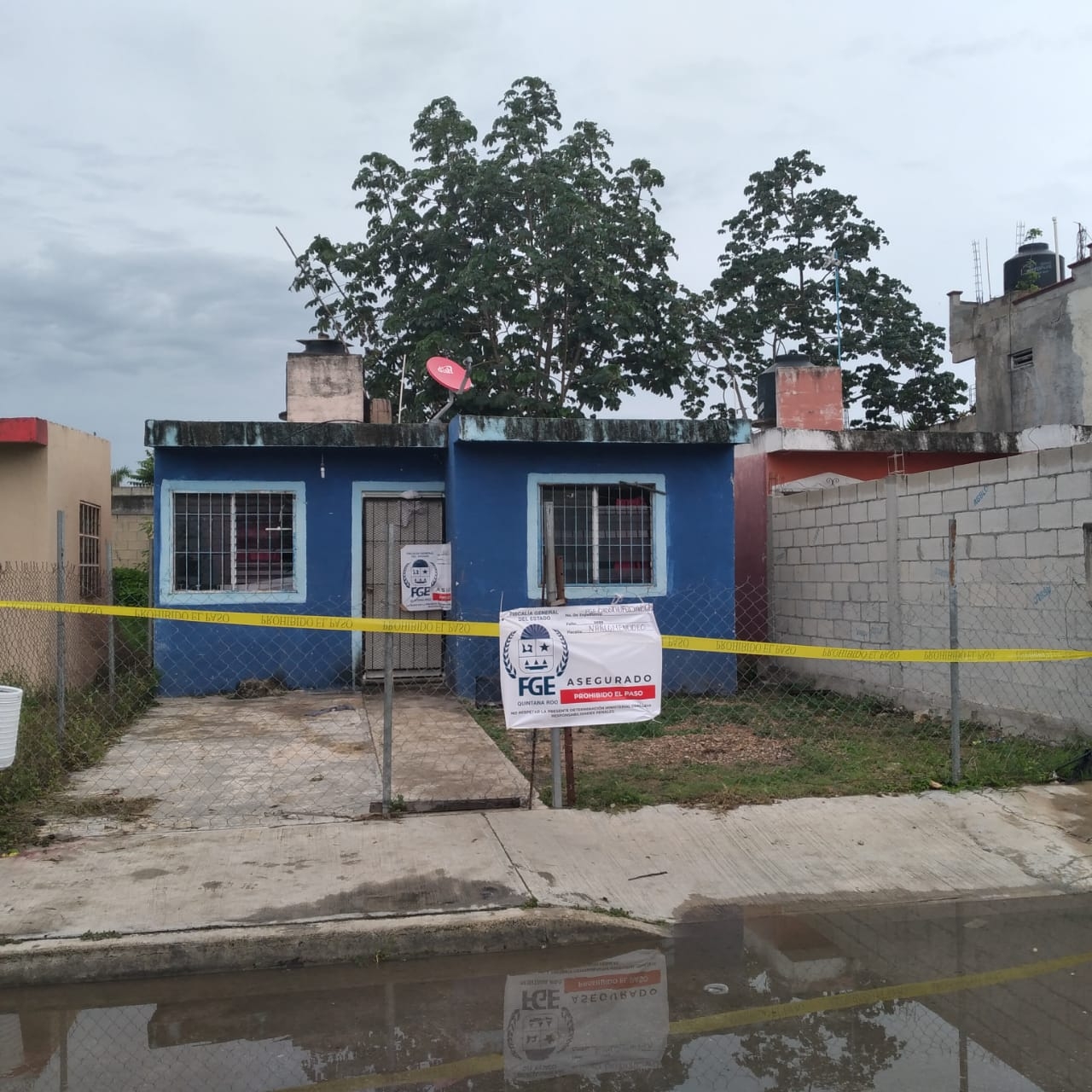 El domicilio quedó asegurado El domicilio quedó asegurado