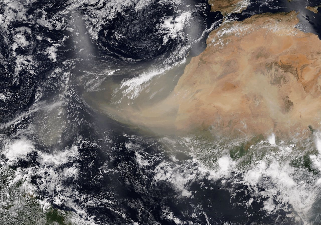 Este domingo una nube de polvo del Sahara llegará a Yucatán
