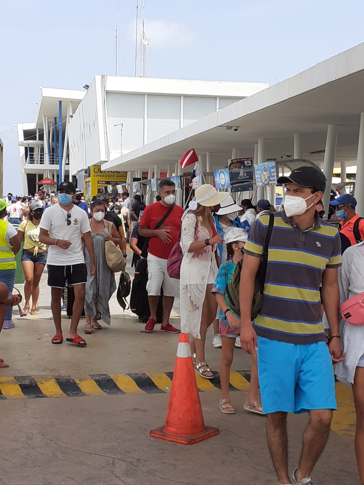 Se prevé que las siguientes dos rutas de Playa del Carmen a Cozumel también lleguen atiborradas de turistas