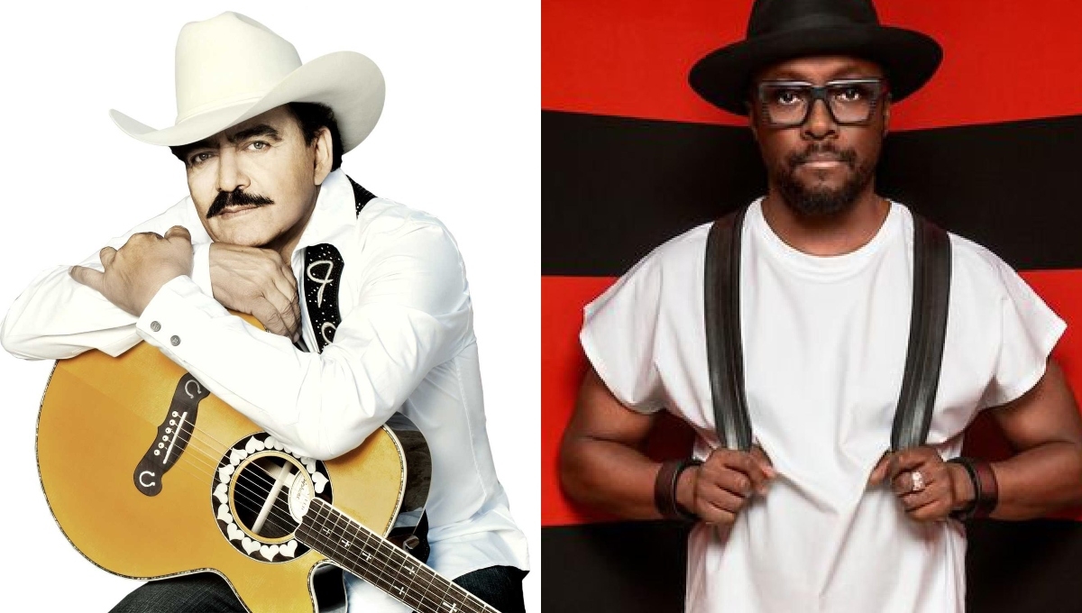 Cuando El poeta del pueblo perdió la vida, Will.I.Am lamentó la pérdida de su amigo mexicano al que llamó “el rey del rodeo”. Foto: Especial