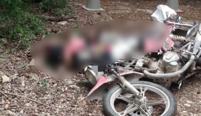 El sujeto se encontraba en su motocicleta cuando recibió el disparo El sujeto se encontraba en su motocicleta cuando recibió el disparo