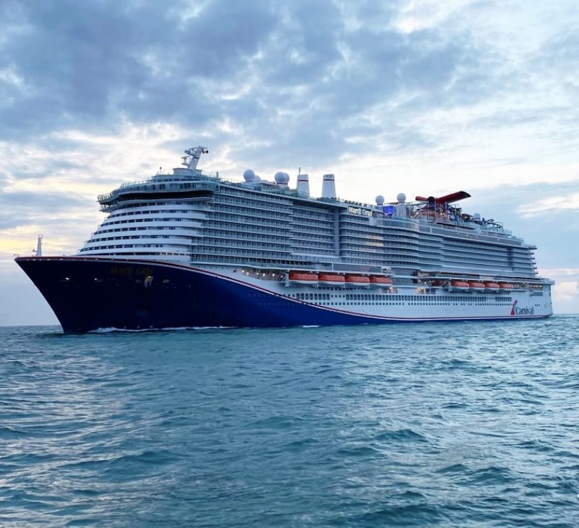 El crucero 'Mardi Gras', uno de los seis más grandes del mundo, llegará a Cozumel con una ocupación de entre 30 y 40 por ciento