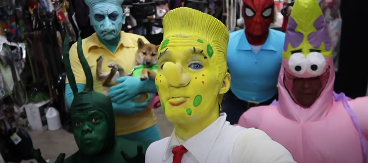 Memo Aponte en reiteradas ocasiones ha realizado cosplay de diferentes películas