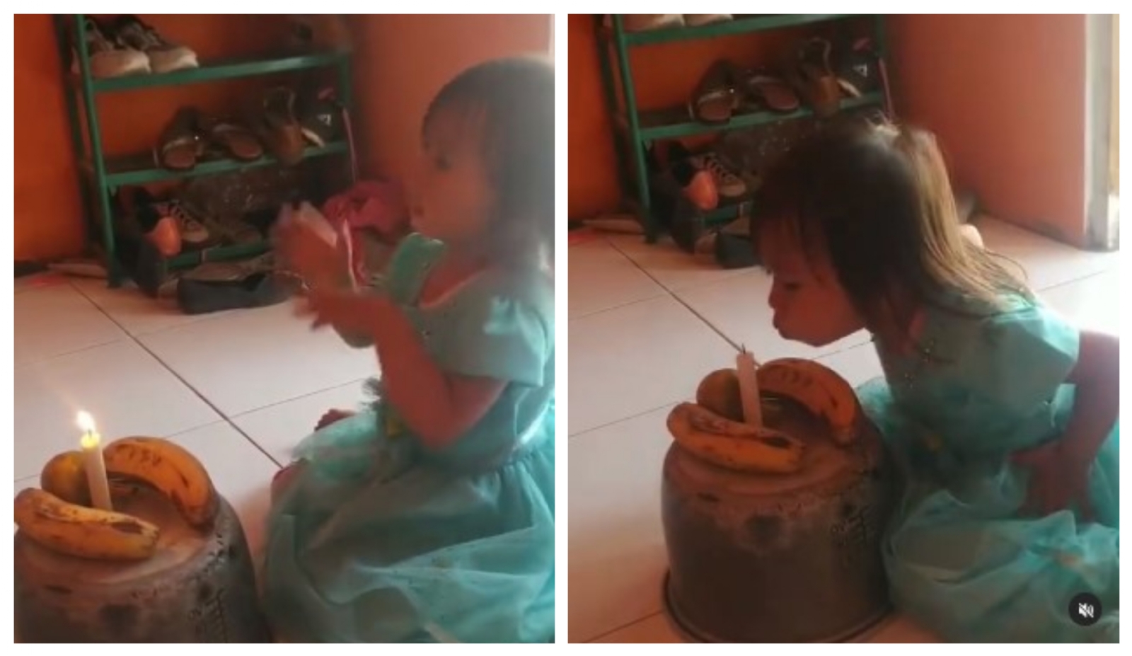 La reacción de la pequeña enterneció a los internautas ya que se le puede ver muy contenta y entusiasmada mientras aplaude y apaga su vela La reacción de la pequeña enterneció a los internautas ya que se le puede ver muy contenta y entusiasmada mientras aplaude y apaga su vela