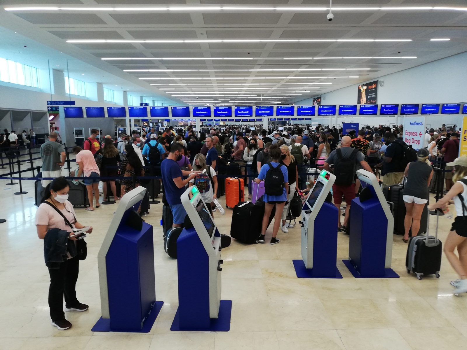 Se espera que el número de turistas en Cancún, supere a la cifra de visitantes que llegan a la CDMX