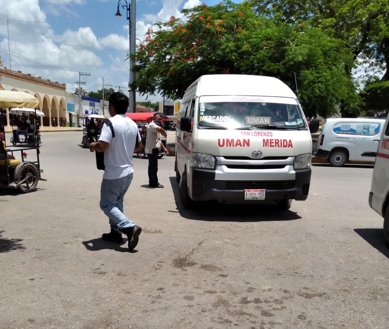 Choferes malhumorados, así es el transporte público de Umán, Yucatán