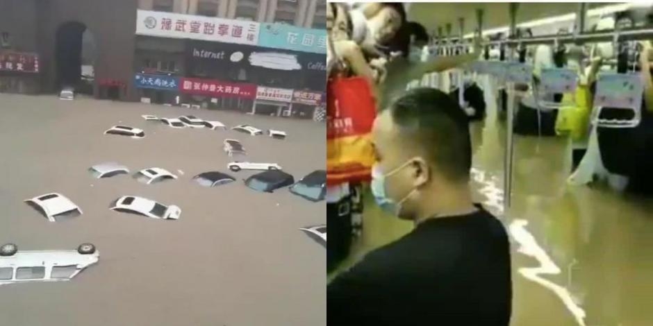 Las inundaciones afectan principalmente a la ciudad china de Zhengzhou Las inundaciones afectan principalmente a la ciudad china de Zhengzhou