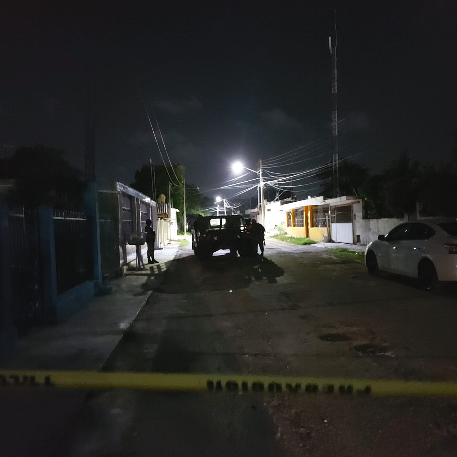 El domicilio quedó asegurado por personal de la Policía Quintana Roo