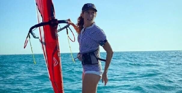 Demita Vega con 39 años de edad terminó en el sitio 25 en la primera regata