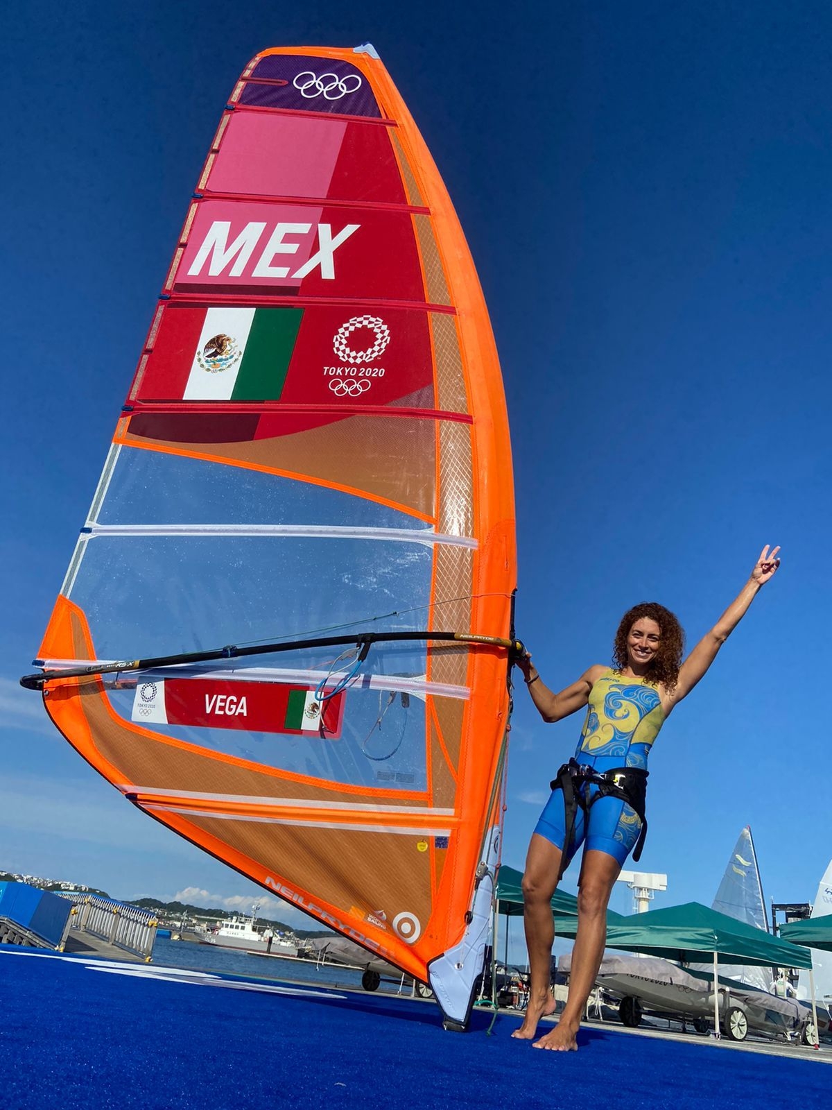 Demita Vega deberá demostrar su capacidad para mejorar su posición durante este domingo que se lleve a cabo la siguiente regata