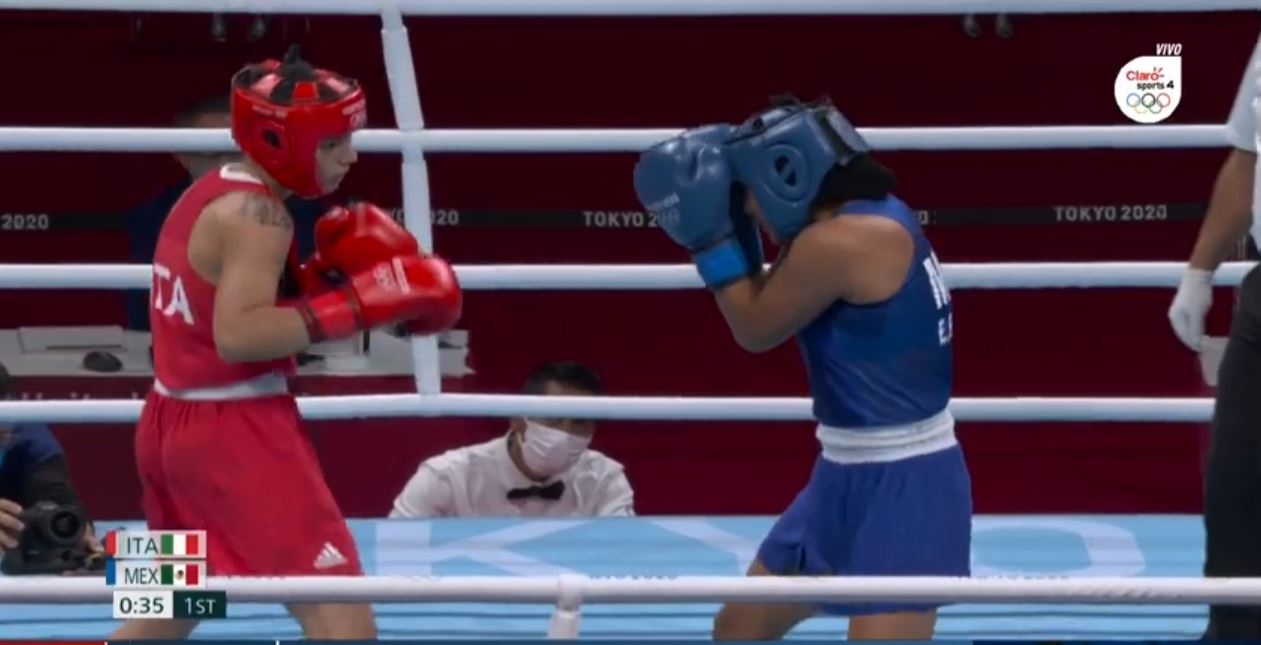 Tokio 2020: La mexicana Esmeralda Falcón pierde tras una reñida contienda en boxeo femenil