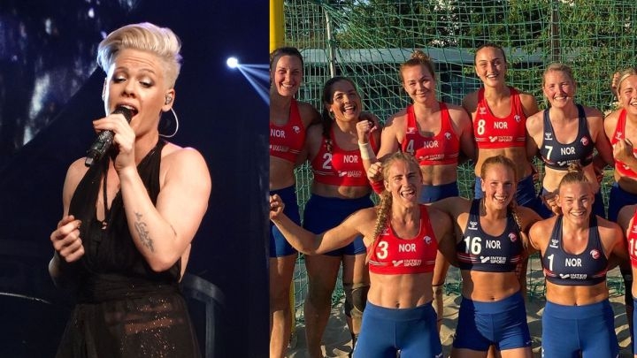 Pink se posicionó en contra de las reglas sexistas que provocaron la multa contra las jugadoras noruegas de balonmano que se negaron a usar bikini Pink se posicionó en contra de las reglas sexistas que provocaron la multa contra las jugadoras noruegas de balonmano que se negaron a usar bikini