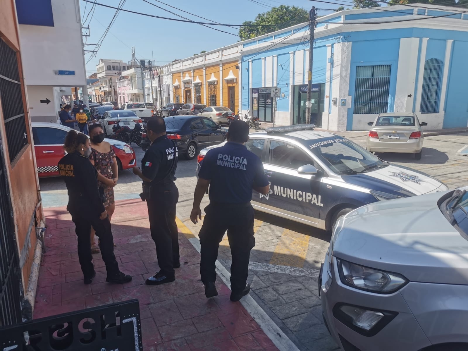 Los policías no pudieron capturar a los responsables