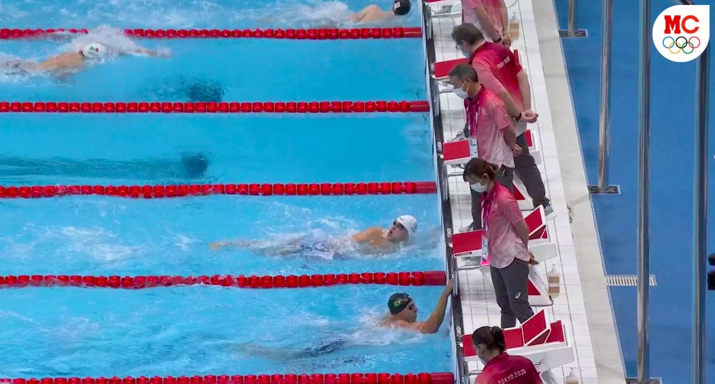 El mexicano terminó en sexto en la competencia eliminatoria de 200 metros combinado