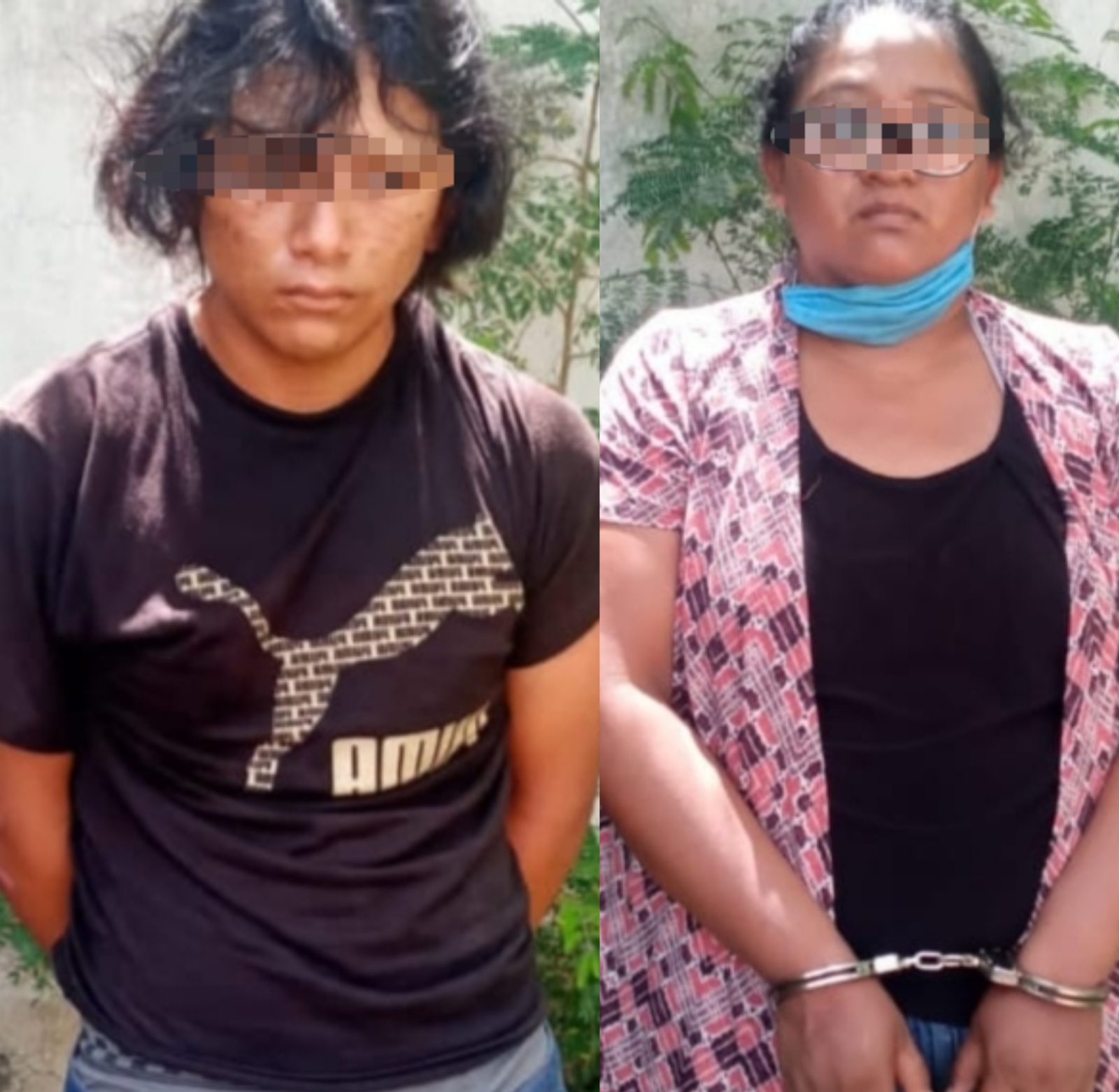 La pareja transportaba 33 bolsitas de marihuana en pequeñas cantidades La pareja transportaba 33 bolsitas de marihuana en pequeñas cantidades