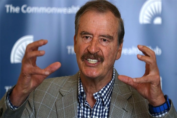 Vicente Fox llamó "dama de compañía" a Mariana Rodríguez