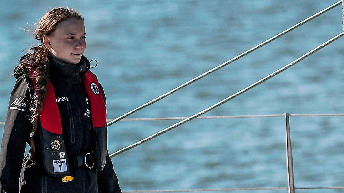 Greta Thunberg critica incendio en sonda de Campeche