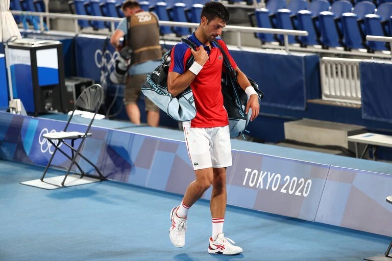 El tenista serbio ya no podrá competir por la medalla de oro de su disciplina en Tokio 2020