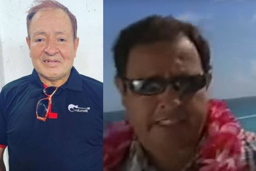 Sammy Pérez visitó las playas de Cancún para la grabación del sketch televisivo