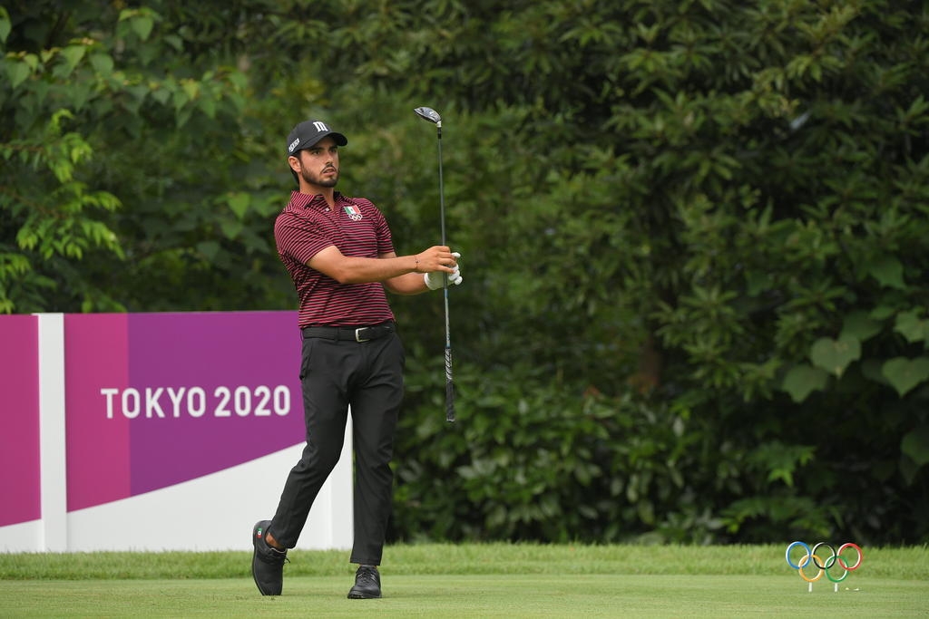 Abraham Ancer sigue en la lucha para colarse en los primeros puestos en la cuarta ronda del golf en Tokio 2020 Abraham Ancer sigue en la lucha para colarse en los primeros puestos en la cuarta ronda del golf en Tokio 2020