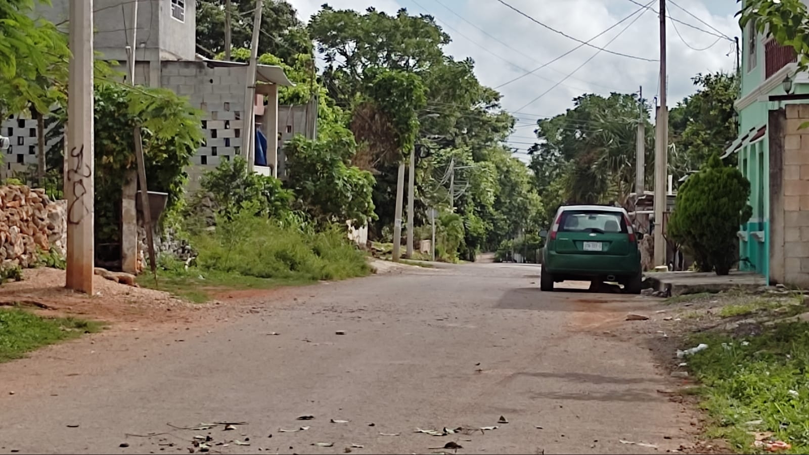 Los hechos ocurrieron en la calle X cabil de la colonia Vicente Gurrero en José María Morelos Los hechos ocurrieron en la calle X cabil de la colonia Vicente Gurrero en José María Morelos